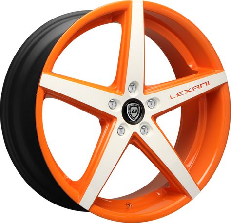 Custom - orange and white finish. Racing Rims, Centerline Wheels, Custom Wheels Cars, Corsa Wind, Car Stripes, Car Rims, Slammed Cars, Bbs Wheels, Vossen Wheels