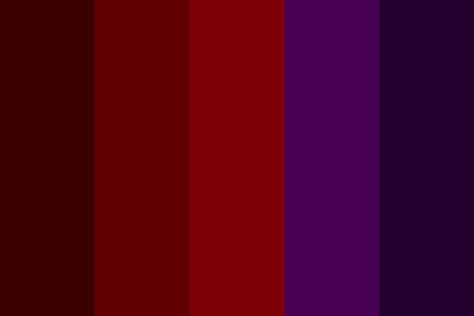 Purple Red Outfit Color Combos, Goth Colour Palette, Purple And Red Color Palette, Visual Storyboard, Sunset Color Palette, Flat Color Palette, Purple Red Color, Purple Palette, Create Color Palette