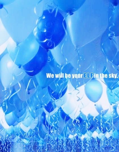 #Although night or day, Super Junior is the only way ! ♥ [Close] by LeeAngelElf ♥, via Flickr Im Blue, Blue Birthday, Blue Party, Blue Balloons, Feeling Blue, Love Blue, True Blue, Something Blue, Blue Aesthetic