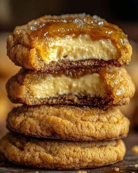 Irresistible Caramel Pumpkin Cheesecake Cookies Recipe Pumpkin Toffee Cookies, Caramel Pumpkin Cookies, Pumpkin Cookie Butter Cheesecake, Gingerbread Cheesecake Cookies, Caramel Cheesecake Cookies, Pumpkin Caramel Cheesecake, Pumpkin Cheesecake Cookies Recipe, Caramel Pumpkin Cheesecake, Salted Caramel Cookies Recipe