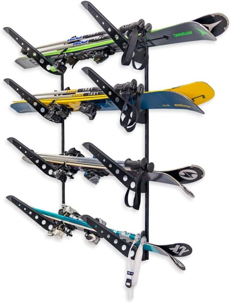 StoreYourBoard Ski Storage Rack, Horizontal Wall Rack : Amazon.ca: Sports & Outdoors Wall Rack Design, Snowboard Storage, Xc Ski, Outdoor Adventure Gear, Powder Skiing, Ski Storage, Wall Rack, Adventure Gear, Rack Design