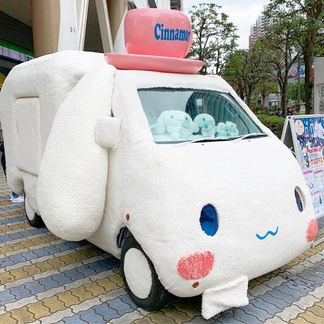 Kawaii  Cinnamoroll car…” Cinnamoroll Car Interior, Sanrio Car Interior, Kawaii Cars, Aesthetic Meaning, Sanrio Car, New Car Wallpaper, Kawaii Car, Kawaii Cinnamoroll, Pink Sanrio