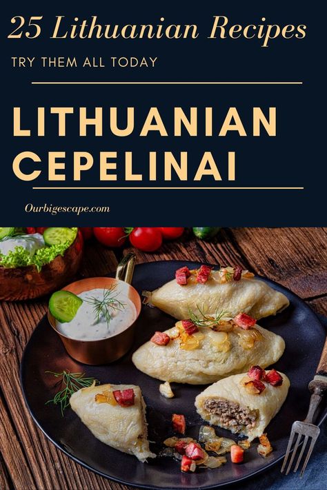 Cepelinai Recipe, Europe Kitchen, Lithuanian Ancestry, Europe Recipes, Dinner Recipes Quick And Easy, Lithuanian Food, Lithuania Food, Dinner Recipes Quick, Polish Foods