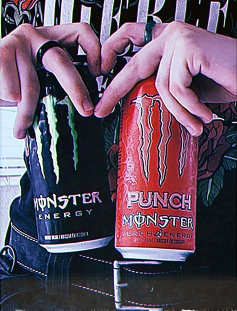 #aesthtic #monster #aesthticmonster Red Monster Energy Aesthetic, Pipeline Punch Monster Energy Aesthetic, Monster Cans Aesthetic, Monster Astetic, Monster Can Aesthetic, Monster Energy Pfp, Monster Energy Drink Aesthetic, Aesthetic Monster Energy, Pierce The Veil Aesthetic