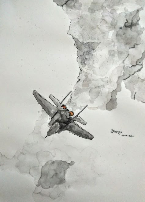 Maverick. Top Gun. Indian Army Aviation Corps. Army Art Drawing, Army Painting Art, Jets Drawing, Fighter Jet Drawing, Aviation Drawing, Army Sketch, Water Colour Sketch, Jet Drawing, Aircraft Drawing