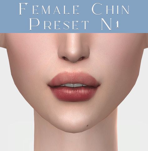 Female Chin Presets | Northern Siberia Winds on Patreon Chin Cc Sims 4, Female Preset Sims 4, Sims 4 Patreon Presets, Ts4 Cc Jaw Preset, Sims 4 Jaw Preset Female, Sims 4 Cc Face Details Alpha, Chin Sims 4 Cc, Chin Presets Sims 4 Cc, Chin Slider Sims 4