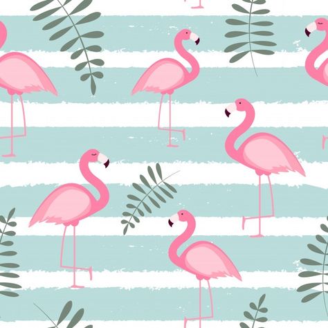 Suit Design Ideas, Cute Aesthetic Wallpapers, Flower Allover, Flamingo Illustration, Pink Flamingos Birds, Texture Board, Blue And White Pillows, Dessert Illustration, Surface Pattern Design Inspiration