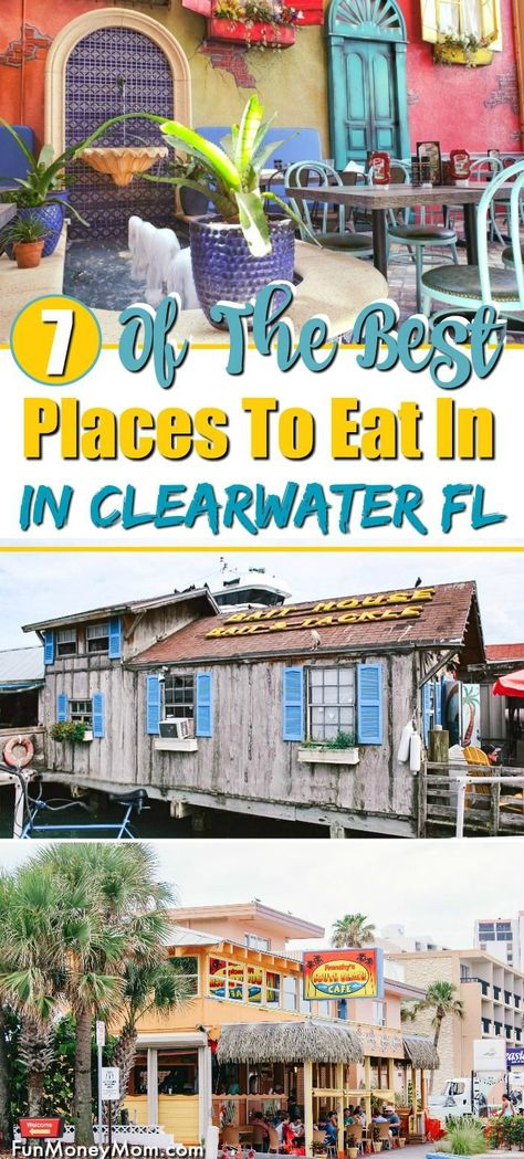 Where To Eat In Clearwater - Looking for the best Clearwater restaurants? From eating on the water at an old Bait Shack to fine dining on Clearwater Beach, these are some of our favorite places to eat in Clearwater Florida! #clearwater #clearwaterrestaurants #clearwaterflorida #restaurantsinclearwater #clearwatervacation #clearwaterbeach #wheretoeatinclearwater #placestoeatinclearwater Clearwater Beach Restaurants, Clearwater Restaurants, Beach Travel Quotes, Florida Clearwater, Florida Vacation Spots, Florida Travel Destinations, Water Vacation, Clearwater Beach Florida, Florida Adventures