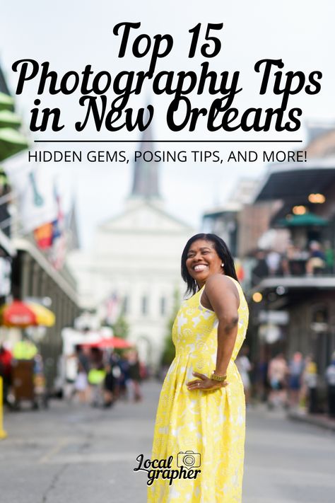 New Orleans, often referred to as the “Big Easy”, is a city filled with vibrant culture, rich history, and a unique blend of architectural styles. From the lively streets of the French Quarter to the majestic oak-lined avenues of Uptown, this city offers a wealth of photographic opportunities. In this article, we’ll delve into photography in New Orleans as we explore hidden photo spots, suggest the best poses for capturing the essence of the city, provide equipment recommendations, and ... New Orleans Portraits, New Orleans Family Photoshoot, New Orleans Instagram Pictures, New Orleans Photoshoot, Orleans France, City Park New Orleans, Best Poses, Hidden Photos, The French Quarter