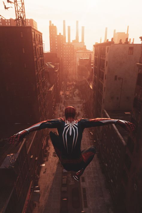 Spider Man Game Wallpaper, Kapten Marvel, Marvel Wallpaper Hd, Image Spiderman, Spiderman Ps4, Spiderman Movie, Marvel Superhero Posters, Spiderman Artwork, Marvel Photo