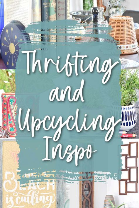 Thrift Store Diy Clothes Upcycling, Thrift Store Repurposing, Repurposed Junk Upcycling Diy Ideas, Thrift Diy Upcycling, Upcycled Thrift Store Finds, Thrift Store Gift Ideas, Upcycle Clothes Thrift Store, Upcycle Clothes Diy Easy, Trash To Treasure Ideas Upcycling Diy