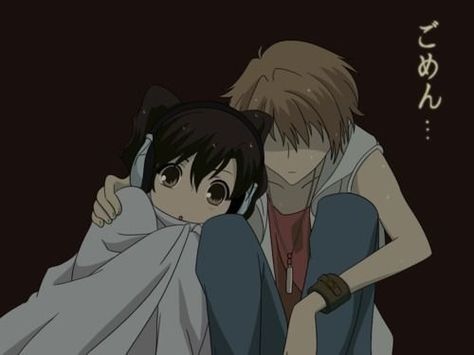 Day 7 - Favorite anime couple; Haruhi and Hikaru. So angry when they didn't kiss/ Ouran High School Host Club Hikaru X Haruhi, The Host Club, Host Club Anime, Kiss Kiss Fall In Love, Highschool Host Club, Ouran Highschool Host Club, Ouran Highschool, Ouran Host Club, High School Host Club