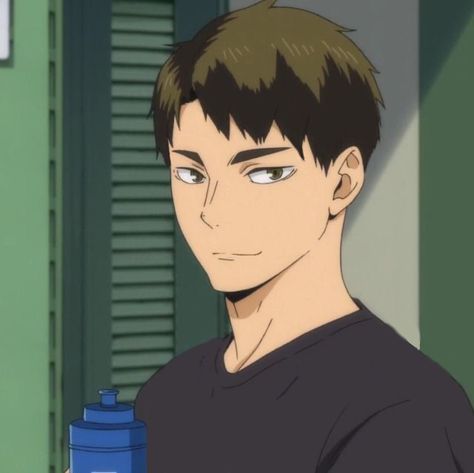 Ushijima Wakatoshi, On Tumblr, Anime Icons, Short Hair, Wattpad, Tumblr, Water, Books, Hair