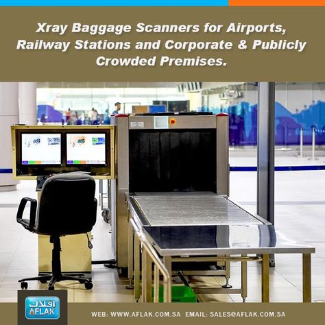 Xray Baggage Scanners Cctv Security Systems, Airport Security, Scanners, Jeddah, Security System, X Ray, Railway Station, Desk