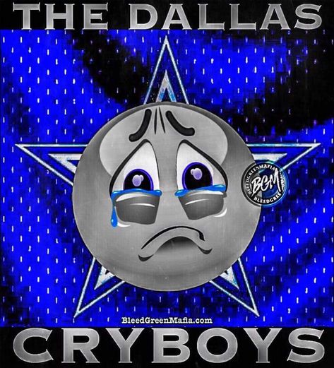 The Dallas Cryboys Fan Face Paint, Dallas Cowboys Jokes, Football Humor, Dallas Cowboys Memes, Sugar Skull Face Paint, Cowboys Memes, Fantasy Football Humor, Dallas Cowboys Funny, Dallas Cowboys Images