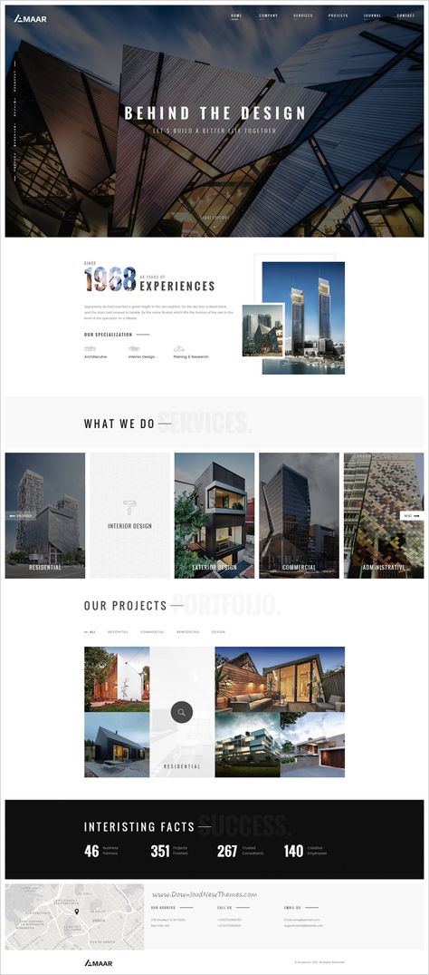 Modern Architecture Website Design, Industrial Website Design Inspiration, Building Website Design, Website Carousel Design, About Us Web Design, Interior Website Design, Architecture Website Design, Construction Website Design, Architecture Web Design