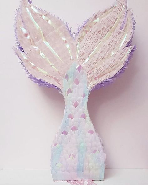 Mermaid Birthday Party Pinata, Mermaid Piñata Ideas, Mermaid Tail Pinata, Mermaid Pinata, Mermaids Tail, Mermaid Pool Parties, Mermaid Birthday Party Decorations, Mermaid Theme Birthday Party, Mermaid Theme Party