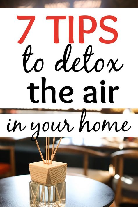 Get rid of the toxins in your air with these seven tips. Breathe cleaner and fresher air with these ways to clean air naturally. How To Clean The Air In Your Home, Clorox Spray, Diy Air Purifier, Homemade Air Freshener, Natural Air Purifier, Natural Air Freshener, Essential Oils Cleaning, Air Purifying Plants, Homemade Cleaning Products