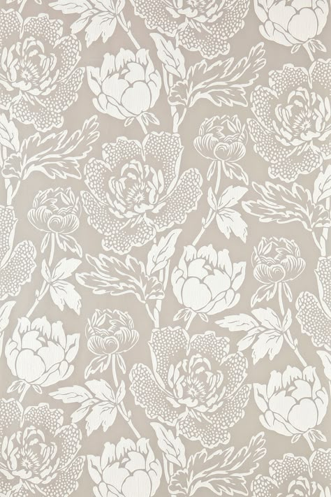 Elephants Breath, Farrow & Ball Wallpaper, Sandberg Wallpaper, Romantic Floral Print, Peony Wallpaper, Farrow And Ball Paint, Whatsapp Wallpaper, A Wallpaper, Wallpaper Direct