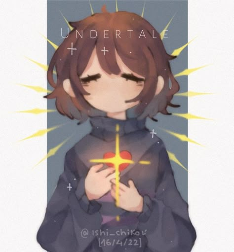 Frisk Fanart Cute, Undertale Frisk Fanart, Frisk Fanart, Frisk Undertale, Sans E Frisk, Really Cool Drawings, Undertale Cute, Undertale Drawings, Undertale Art