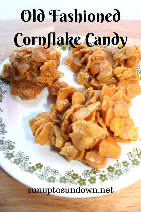 Today we’re sharing a recipe for Old Fashioned Cornflake Candy. This easy and delicious candy is sweet, crunchy and peanut buttery. #Old Fashioned Cornflake Candy #Cornflake Candy Recipe #Easy Christmas Candy #Easy Holiday Treats #Inexpensive Christmas Candy #Cornflake Candy Peanut Butter #Cornflake Candy Easy #Cornflake Candy Wreaths #Old Fashioned Cornflake Candy #Old Fashioned Cornflake Cookies Peanut Butter Cornflake Candy, Cornflake Christmas Wreath, No Bake Peanut Butter Cornflake Cookies, Cornflake Candy Recipe, Corn Flake Candy Recipe, Corn Flake Candy, Butterfinger Fudge Recipe, Cornflake Candy, Butterfinger Fudge