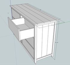 Dresser Woodworking Plans, Dresser Plans, Diy Furniture Bedroom, Anna White Diy, Pallet Furniture Bedroom, Diy Dresser, Bedroom Dresser, Diy Holz, Anna White