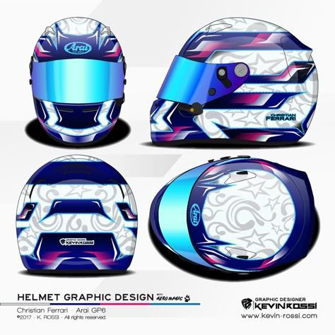 Karting Helmet Design, Racing Helmet Design, Nascar Helmet, Cartoon Bike, Ducati Monster Custom, Motorcycle Helmet Design, Womens Motorcycle Helmets, Arai Helmets, Futuristic Helmet