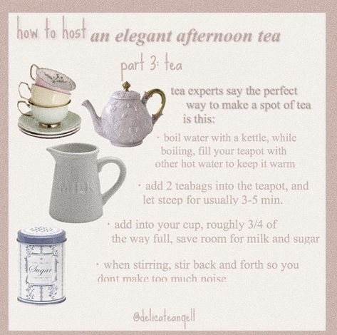 Tea Party Ettiquite, Tea Party Checklist, Coquette Tea Party, Tea Etiquette, Etiquette And Manners, Tea Party Food, Afternoon Tea Parties, Save Room, Tea Party Birthday