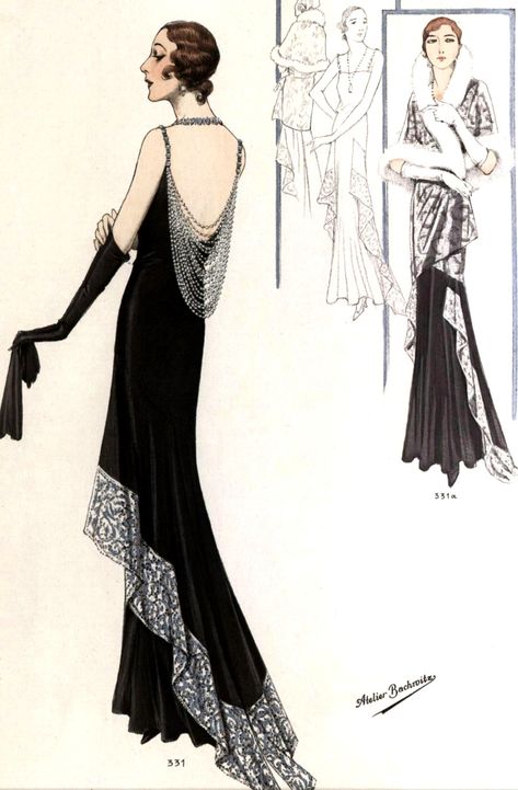 20s Fashion Magazine, 20's And 30's Fashion, 30s Hollywood Fashion, 1920s 1930s Fashion, 20th Century French Fashion, French 1920s Fashion, 1930s Paris Fashion, French Fashion History, 1920 Fashion Illustration