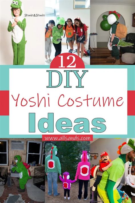 This article offers a comprehensive guide to help individuals create Yoshi costumes for Halloween or other events. Diy Womens Yoshi Costume, Pink Yoshi Costume Diy, Pink Yoshi Costume, Yoshi Halloween Costume Diy, Diy Yoshi Costume Kids, Homemade Yoshi Costume, Easy Bowser Costume, Yoshi Costume Women, Diy Yoshi Costume Women