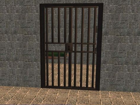 Mod The Sims - Jail Cell Collection by CC Designs Sims Gameplay, Sims Background, Go To Jail, Background Characters, Ea Games, Jail Cell, Sims Wallpaper, Prison Cell, The Sims 3