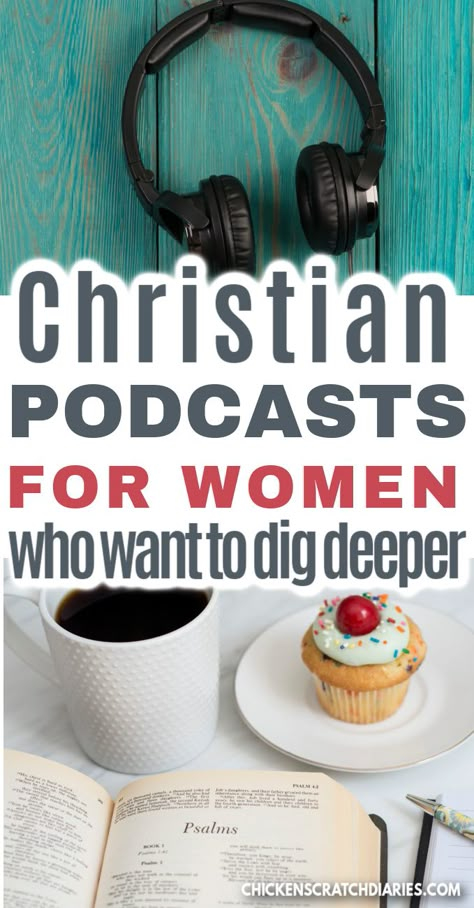 Best Bible Study Podcasts, Bible Study Podcast, Best Christian Podcasts For Women, Christian Blogs For Women, Best Devotionals For Women, Women’s Bible Study Topics, Christian Podcast Topics Ideas, Christian Devotions For Women, Christian Podcasts For Women