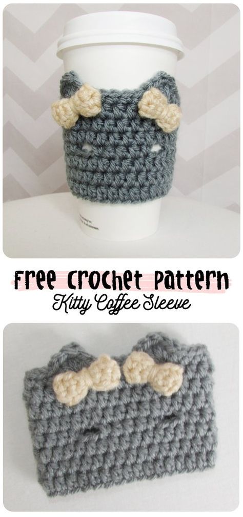 Koozie Pattern, Crochet Coffee Cup, Cup Cozy Crochet Pattern, Coffee Cozy Pattern, Crochet Coffee Cozy, Crochet Coffee, Crochet Cup Cozy, Cozy Crochet Patterns, Crochet Cozy