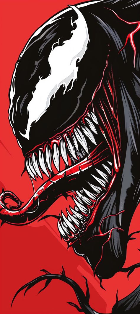 Carnage Wallpaper, Carnage Spiderman, Comic Venom, Superhero Wallpaper Iphone, Spiderman Wallpapers, 480x800 Wallpaper, Avengers Fan Art, Venom Carnage, Venom Comics