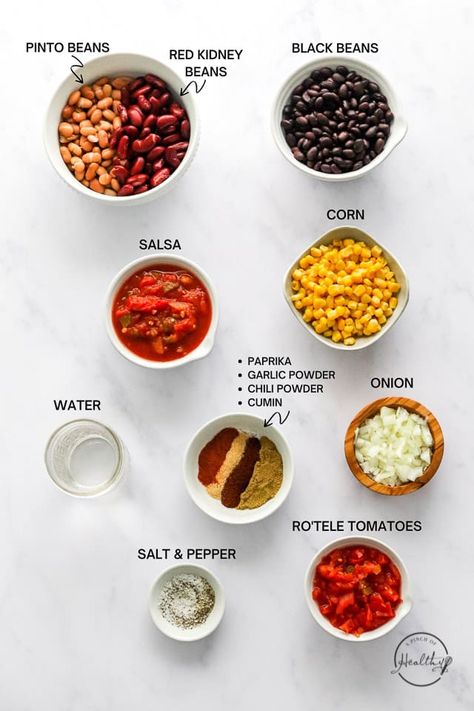 Vegan Taco Soup (easy dinner) Taco Soup Vegan, Vegan Taco Soup Recipe, Taco Soup Vegetarian, Vegetarian Taco Soup Recipe, Vegan Taco Soup, Vegetarian Taco Soup, Corn Bean Salsa, Vegetarian Taco, Vegan Meat Substitutes