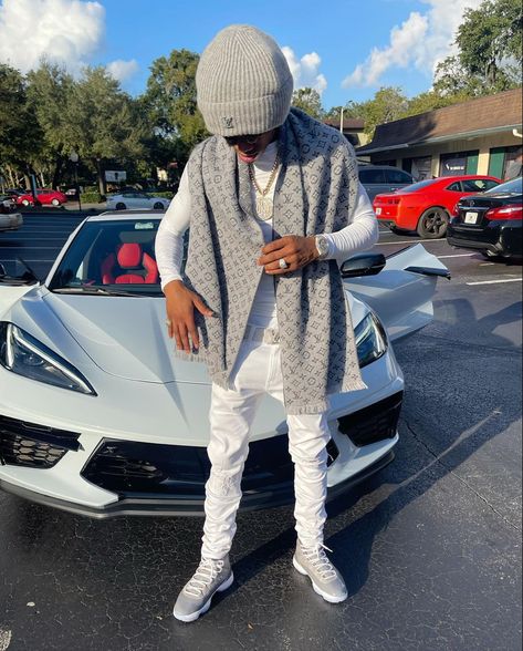 Cool Grey 11s Outfits Men, Cool Grey 11s Outfits, Outfits Black Jeans, Cool Grey 11s, Grey 11s, Drip Fits, Mens Fashion Swag, Drippy Outfit, Dope Fits