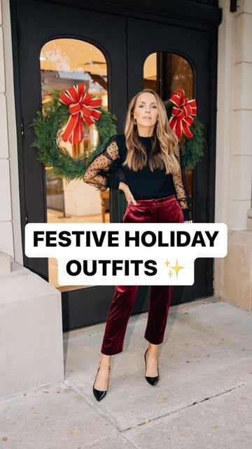 Christmas Cold Weather Outfit, Outfits For The Nutcracker Ballet, Outfit For The Nutcracker Ballet, Nutcracker Outfit Women, Outfit For Nutcracker Ballet, Holiday Office Party Outfit Casual, Outfits To Wear To The Ballet, What To Wear To Nutcracker Ballet, Outfits To Wear To The Nutcracker Ballet