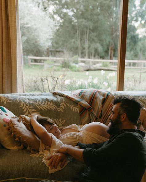 And here they wait, for their little darling to turn this house into a home. Longing for those newborn snuggles on this lounge come September 〰️⏳ #maternityphotography #maternity #maternityphotographer #adelaidephotographer #documentaryphotography Apartment Maternity Photos, Home Maturity Photoshoot, Maternity Photos Nursery, Cozy Home Maternity Photos, House Maternity Pictures, Maternity Photos In Home, At Home Maternity Shoot Couple, Pregnant Photoshoot At Home, Home Pregnancy Photoshoot