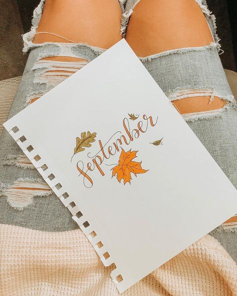 sophie on Instagram: “Happy September 1st! 🍂🌻 #bulletjournal #bulletjournaling #bujo #bujomonthly” Happy September 1st, September Journal Ideas, Jurnal Bullet Ideas September, September Bullet Journal Ideas, Bullet Journal Month Cover September, September Journal, September Spread Bullet Journal, September Bullet Journal, Welcome September