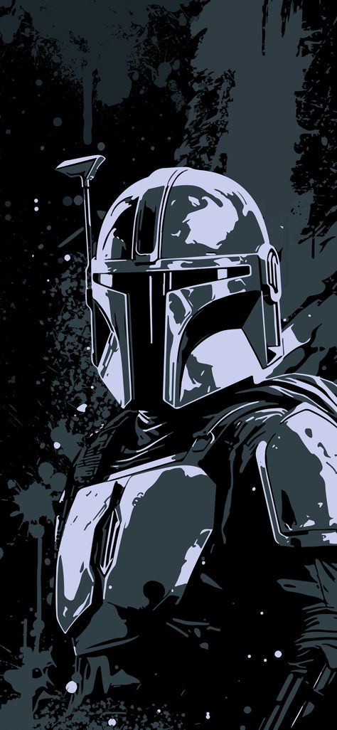 Mandalorian Wallpaper, Android Wallpaper Black, Genos Wallpaper, Marvel Background, Star Wars Background, Pop Art Wallpaper, Star Wars Wallpaper, Star Wars Artwork, Geek Art