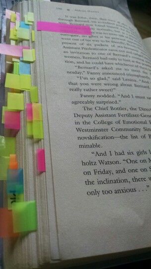 Book mark reoccurring themes with colorful sticky tabs! ❤ Marking Books With Sticky Notes, Marking Books, Sticky Notes Book, Zen Life, Reading Aesthetic, Book Annotation, Bookish Things, Sticky Notes, Book Pages