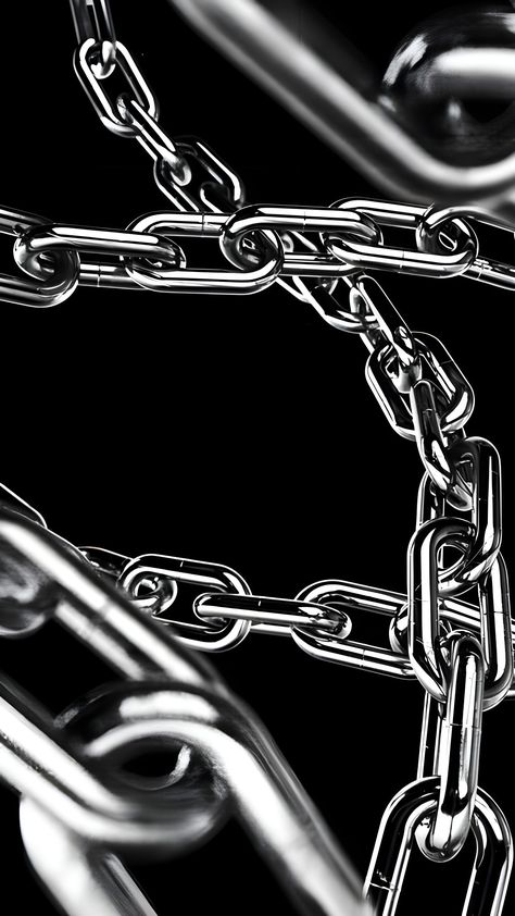 Chrome Astetic Wallpaper, Edgy Graphic Design Inspiration, Chrome Iphone Wallpaper, Chrome Wallpaper Iphone, Chain Background, Chain Wallpaper, Black Background Hd, Book Aesthetic Wallpaper, Chrome Wallpaper