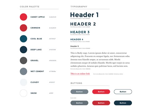 Working on a new project and put together some style guides to help keep me on that straight and narrow. Pumped about this project. Color Style Guide, Typography Guidelines, Ui Style Guide, Style Guide Ui, Ux Examples, Web Style Guide, Website Style Guide, Logo Guidelines, Style Guide Template