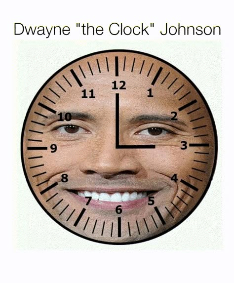 Time Meme, Hee Man, Bad Puns, Clean Memes, Rock Johnson, The Rock Dwayne Johnson, Quality Memes, Very Funny Pictures, Dwayne Johnson