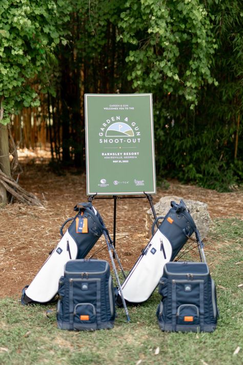 In partnership with Barnsley Resort, Visit Cartersville, and Stitch Golf, Garden & Gun hosted its second annual G&G Shoot-Out Golf Tournament on May 21 at the historic Southern estate. The private event featured a friendly eighteen-hole tournament followed by a celebratory luncheon with live music and Southern fare in Barnsley Resort’s Meditation Garden. Barnsley Resort, Golf Event, Meditation Garden, Golf Trip, Golf Tournament, Hobart, Green Day, May 21, Private Event