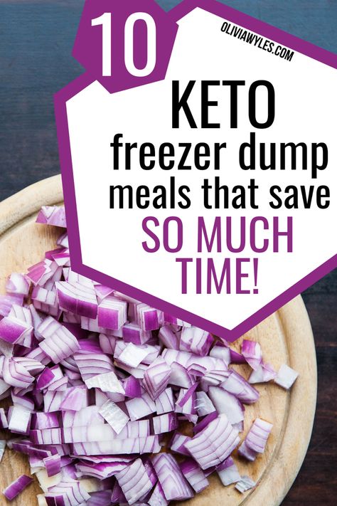 Low Carb Freezer Meals Crock Pots, Keto Freezer Dump Meals, Keto Freezer Meals Slow Cooker, Keto Dump Meals, Low Carb Freezer Meals Make Ahead, Low Carb Crockpot Meals, Crockpot Freezer Dump Meals, Freezer Dump Meals, Low Carb Freezer Meals