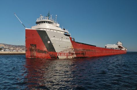 Arthur M Anderson Ship, Ashtabula Ohio, Edmund Fitzgerald, Duluth Minnesota, Steam Turbine, Port Huron, Sturgeon Bay, Two Harbors, Titanic Ship