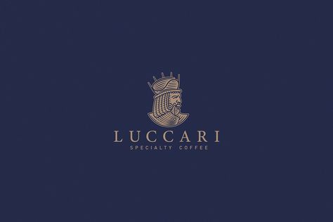 Luccari Specialty Coffee :: Behance Luxury Coffee Packaging, Luxury Coffee Packaging Design, Luxury Coffee Branding, Coffee Company Logo Ideas, Coffee Company Logo, Luxury Cafe, Luxury Coffee, Coffee Shop Logo, Coffee Business