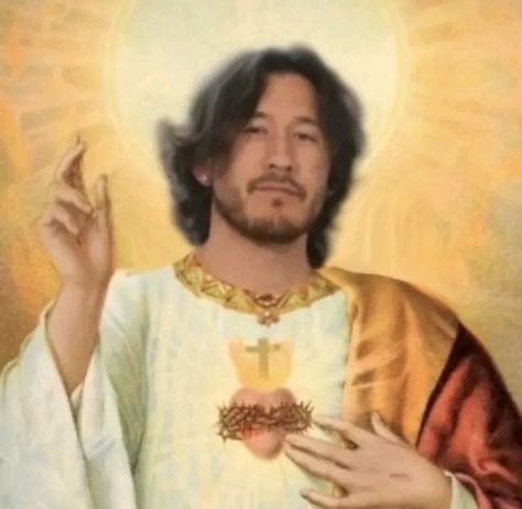 Markiplier Out Of Context, Markiplier Funny Pictures, Cursed Markiplier, Markiplier Memes, Mark And Ethan, Jesus Today, Unus Annus, Silly Cats Pictures, Fnaf Memes