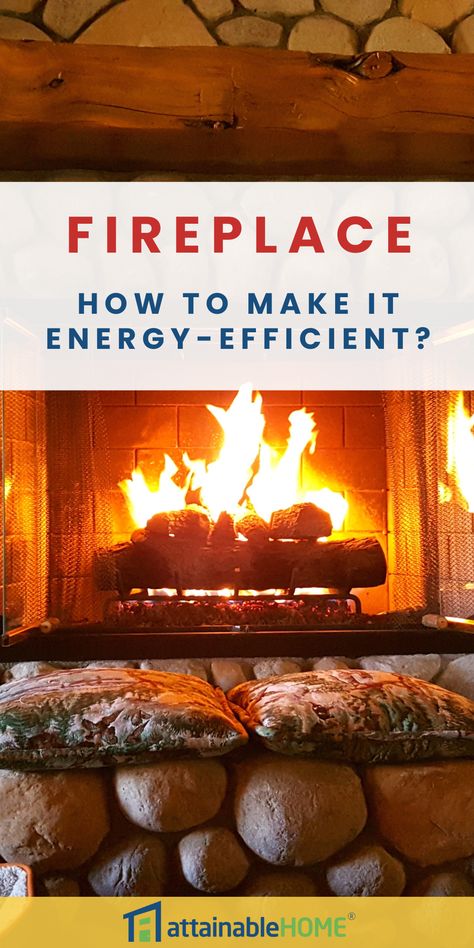 I’ve investigated the options available for having an energy-efficient fireplace in your living room, and this is what I’ll share with you in this article. In my research for installing a fireplace, I came across different solutions for making existing fireplaces energy efficient, alternative fireplace design, and the best ways of sealing up a disused fireplace and chimney. Installing A Wood Burning Fireplace, Efficient Fireplace, Indoor Wood Burning Fireplace, Fireplace Draft Stopper, House Diys, Beautiful Fireplaces, Installing A Fireplace, Fireplace Damper, Direct Vent Fireplace